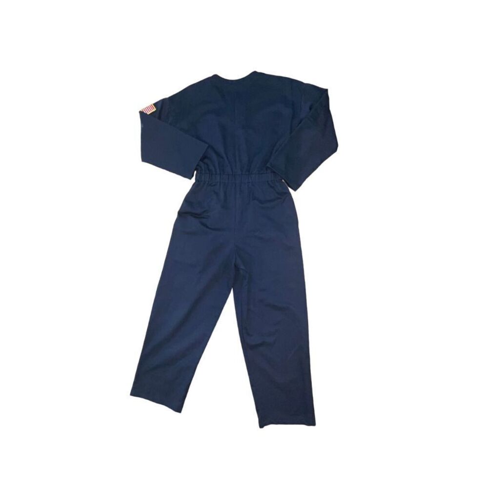 JETAONE Kids sz 10‎ Blue Aerospace Jumpsuit Flight Suit Nasa costume - Picture 2 of 16